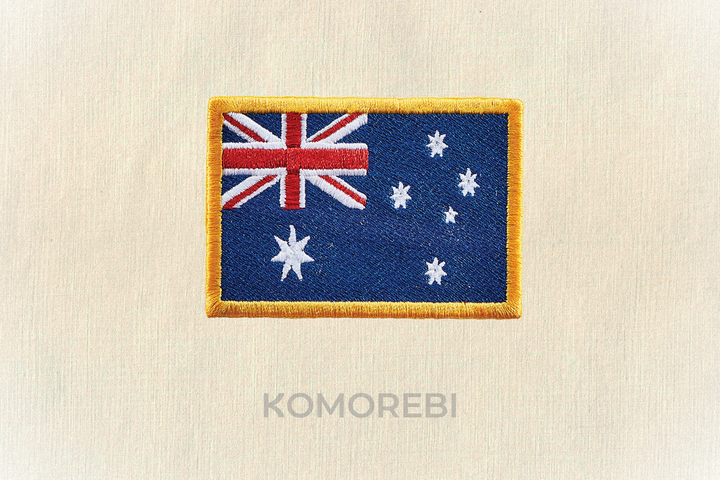 Australie - Drapeau Brodé