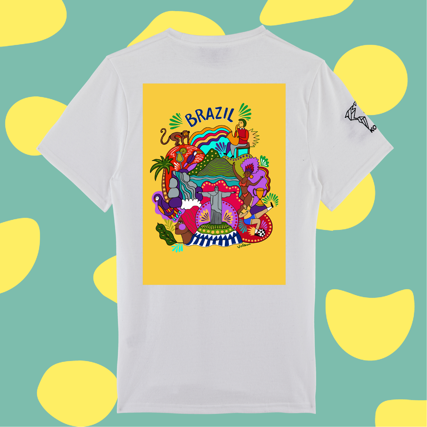 Brazil • Komorebi x ValeMontero • T-shirt