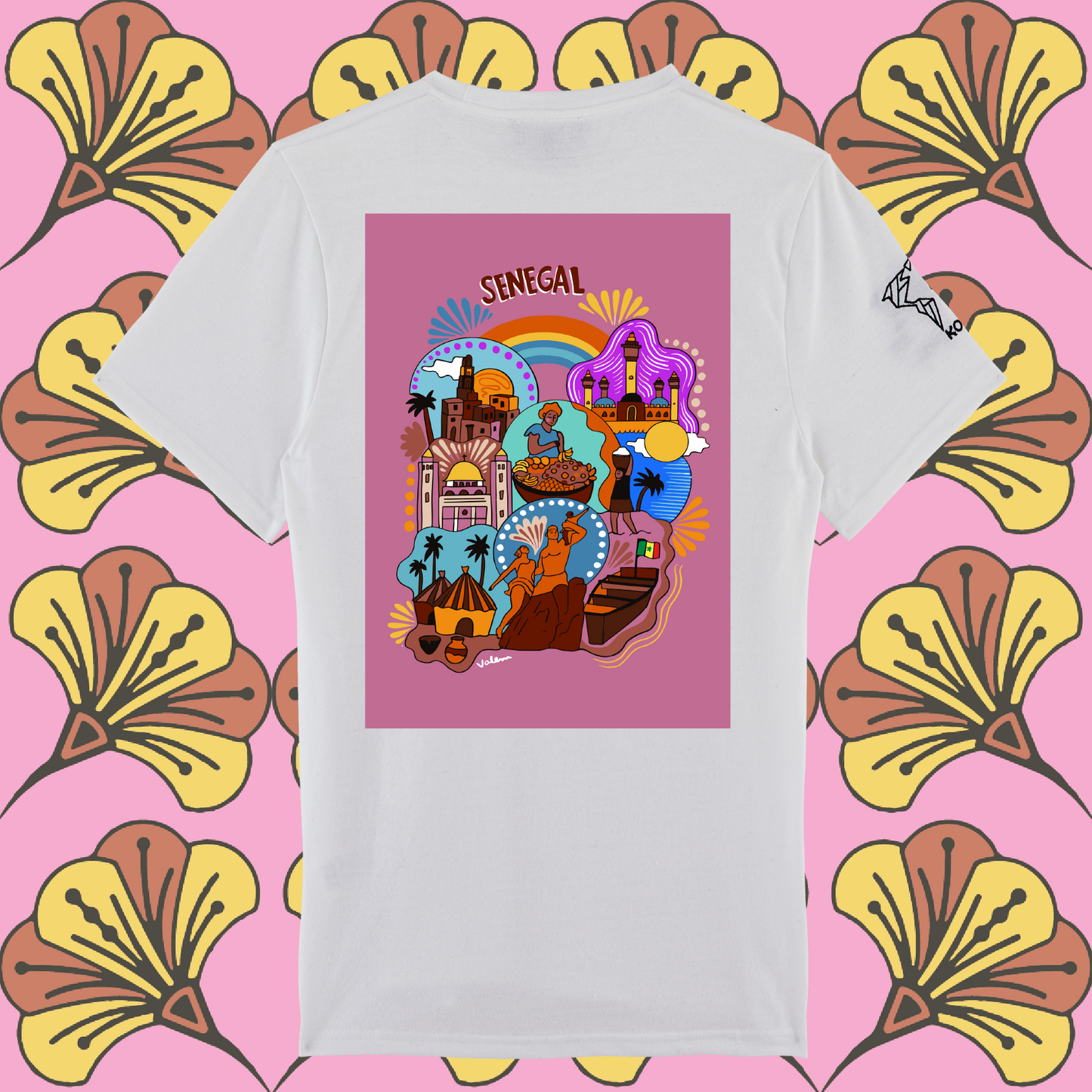 Senegal • Komorebi x ValeMontero • T-shirt