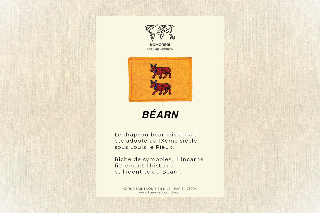 Béarn - Drapeau Brodé