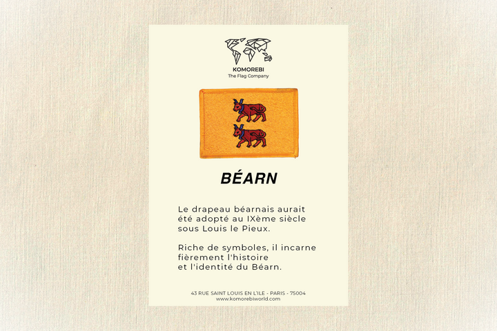 Béarn - Drapeau Brodé