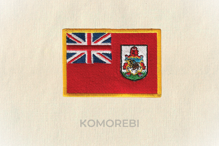 Bermuda - Drapeau Brodé