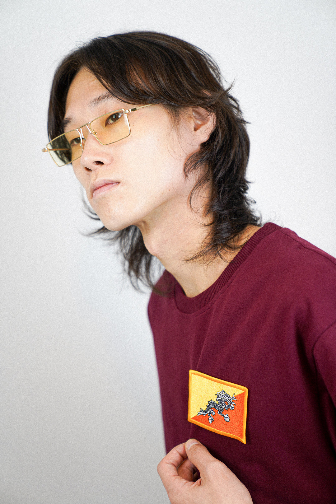 Bhoutan • T-shirt drapeau