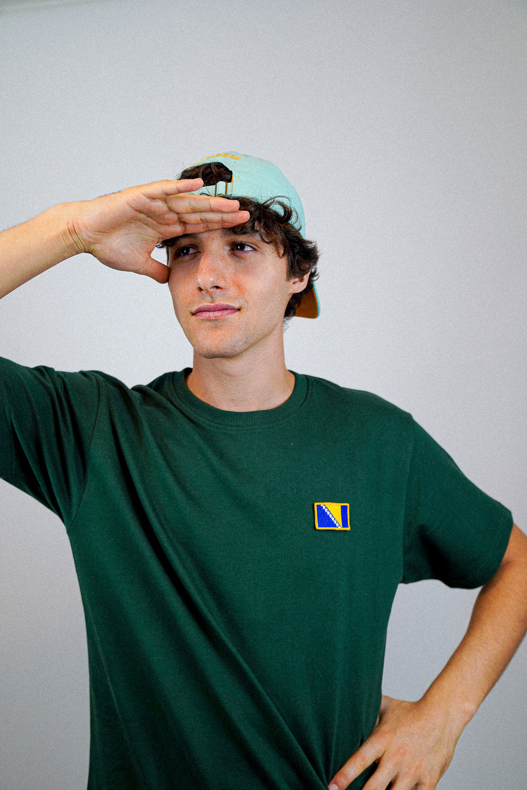 Camiseta de bandera de Bosnia y Herzegovina