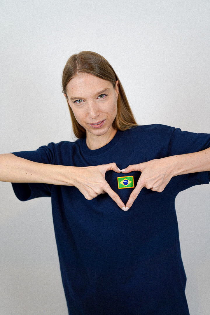 Brésil • T-shirt drapeau