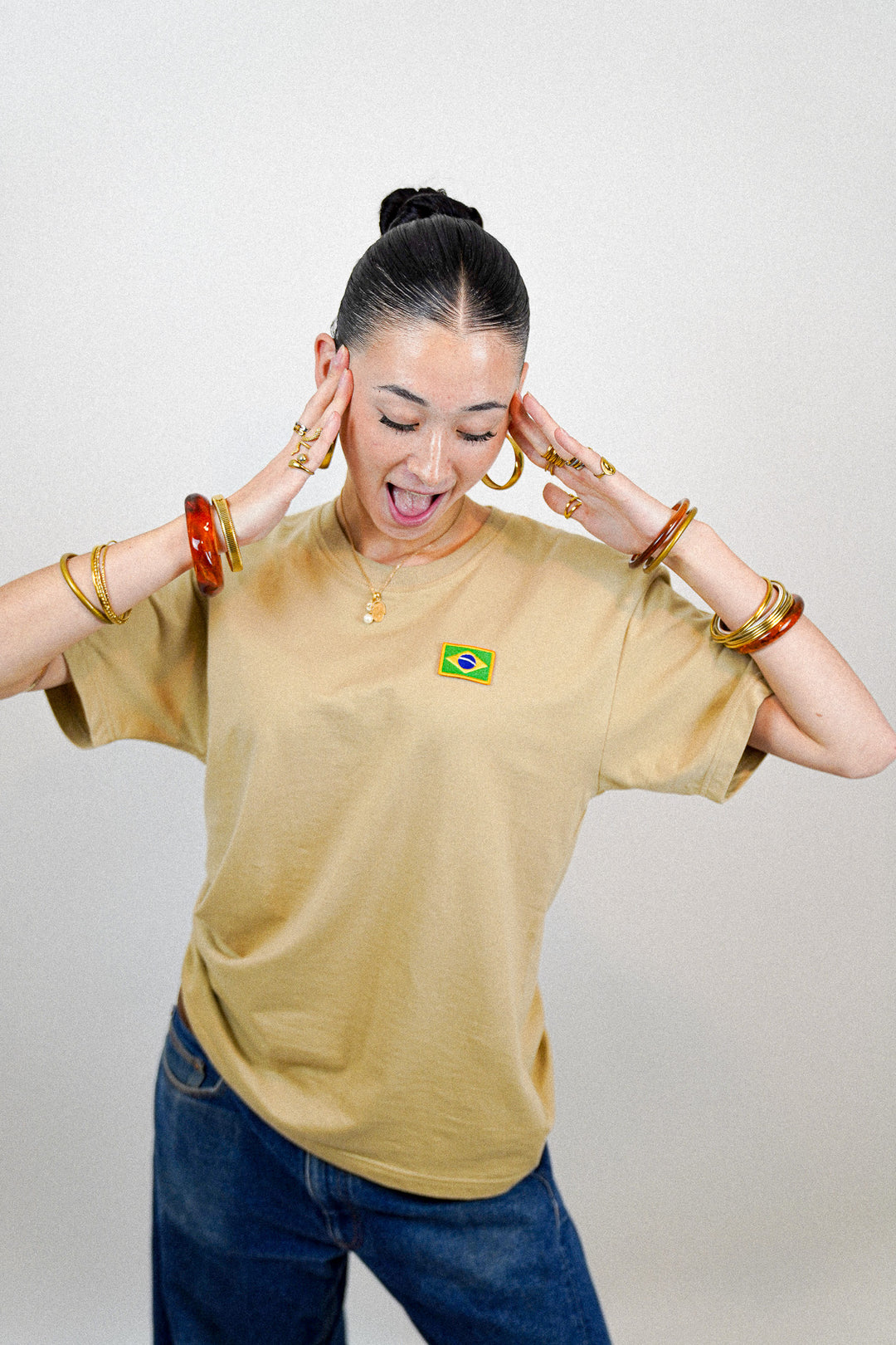 Brésil • T-shirt drapeau