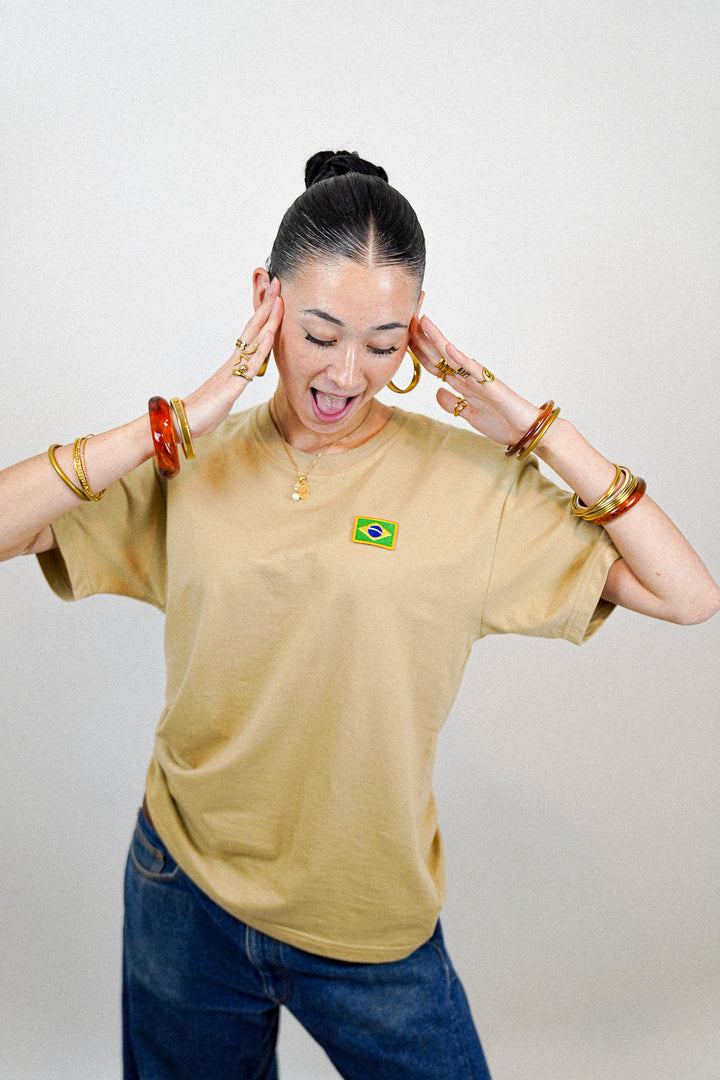 Brésil • T-shirt drapeau