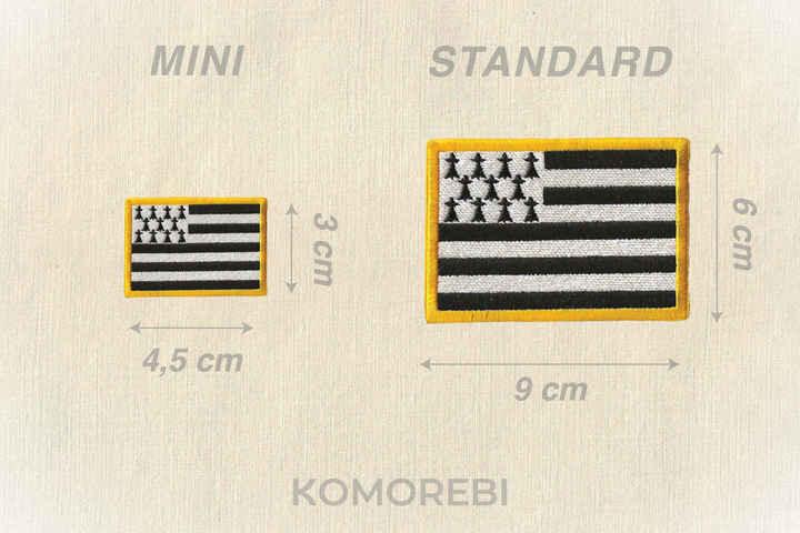 Bretagne - Drapeau Brodé