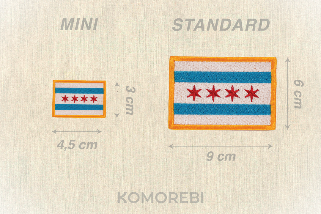 Chicago - Drapeau Brodé