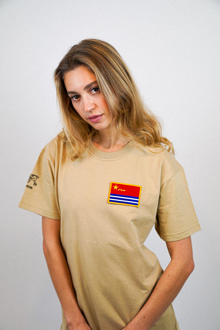 Chinés (naval) • Camiseta con bandera