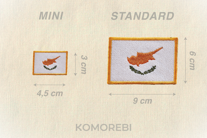 Chypre - Drapeau Brodé