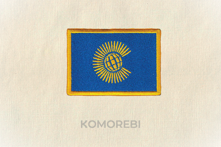 Commonwealth - Drapeau Brodé