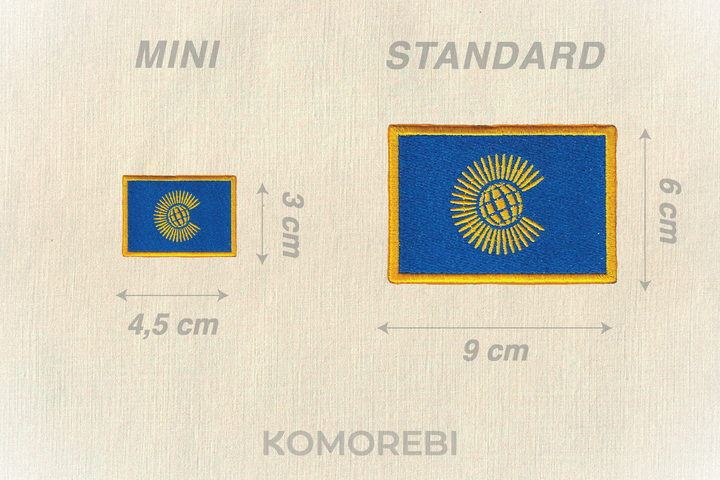 Commonwealth - Drapeau Brodé