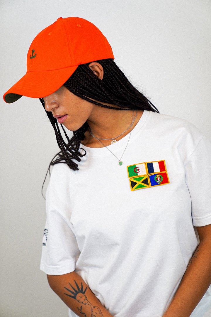 2 flags T-shirt