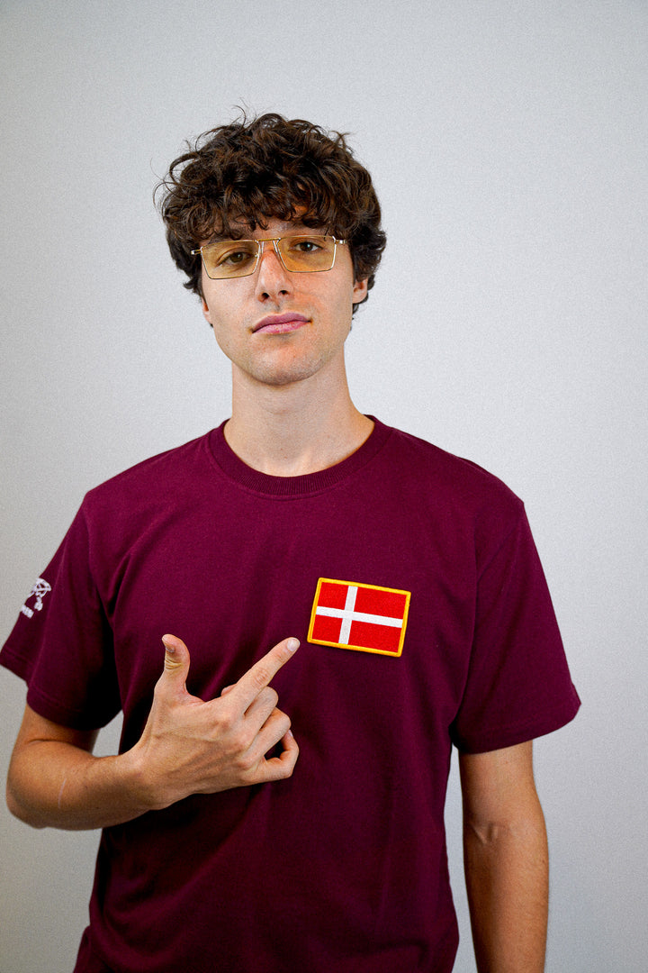Danemark • T-shirt drapeau