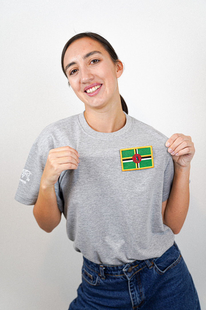 Dominique • T-shirt drapeau