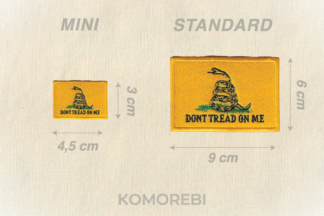 Dont Tread On Me (Gadsden Flag) - Drapeau Brodé