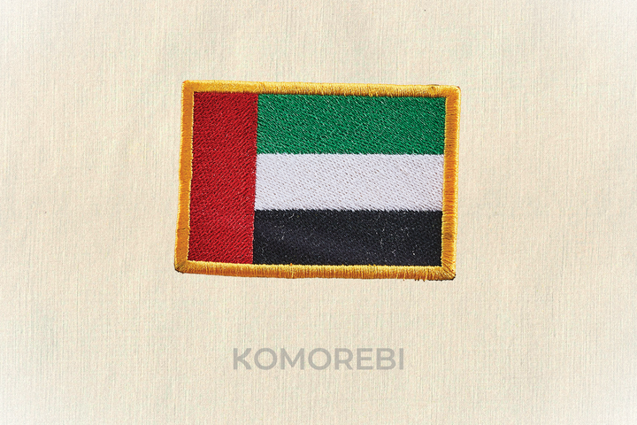 Émirats Arabes Unis - Drapeau Brodé