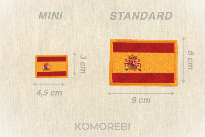 Espagne - Drapeau Brodé