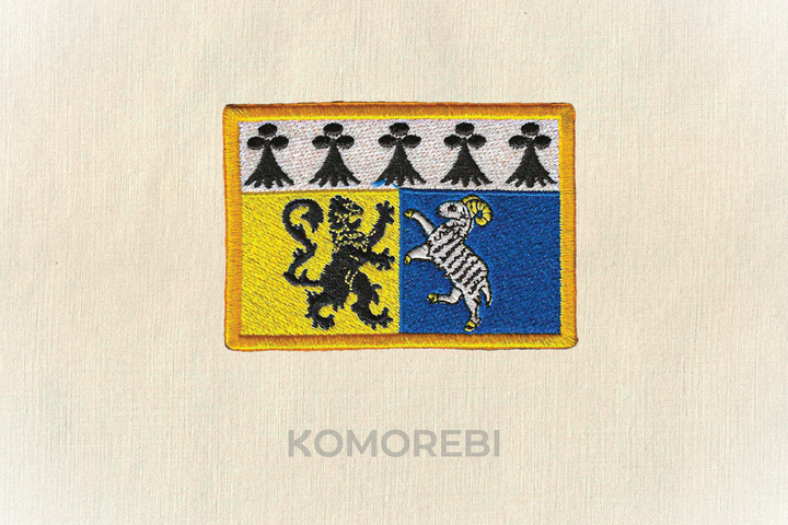 Finistere - Drapeau Brodé