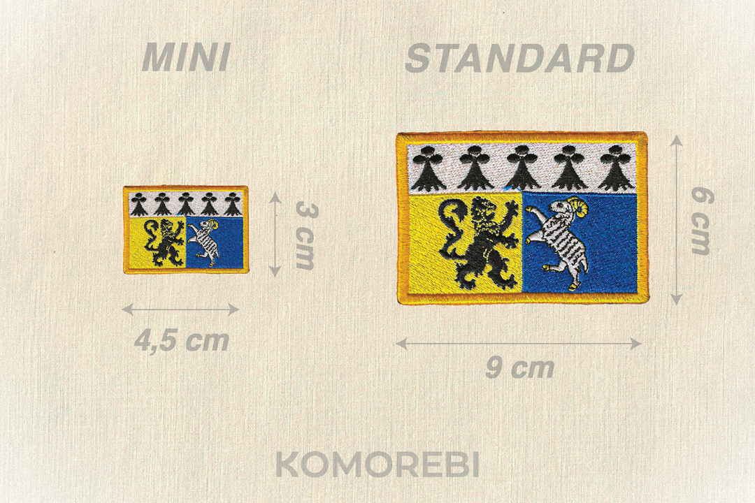 Finistere - Drapeau Brodé