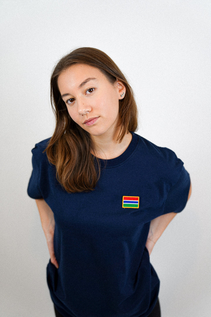 Gambia • Camiseta con bandera