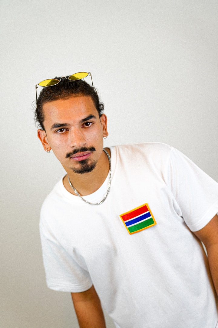 Gambia • Camiseta con bandera