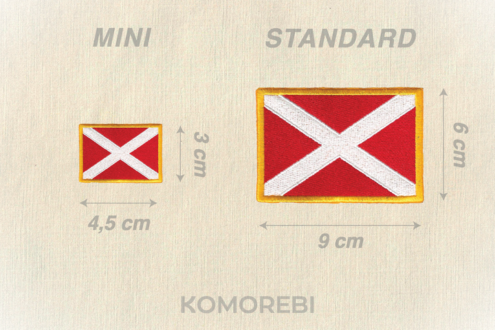 Gascogne - Drapeau Brodé