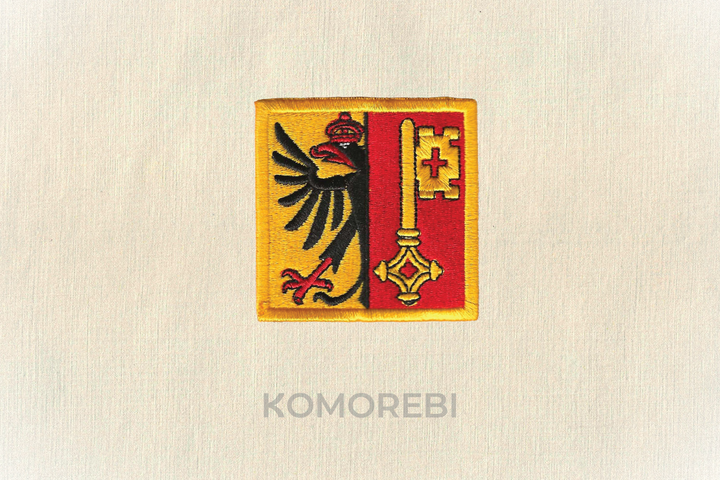 Genève - Drapeau Brodé