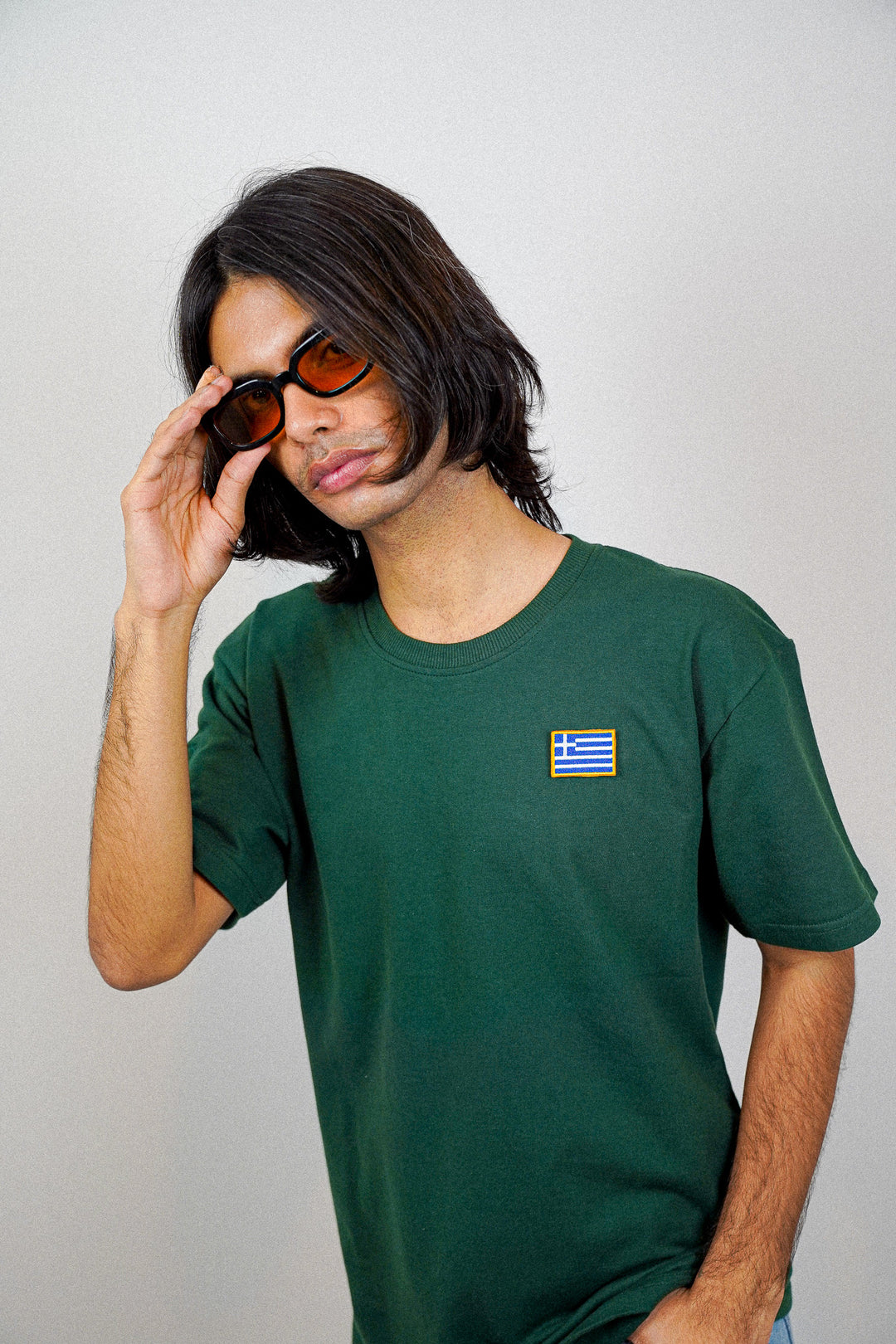 Camiseta de bandera de Grecia