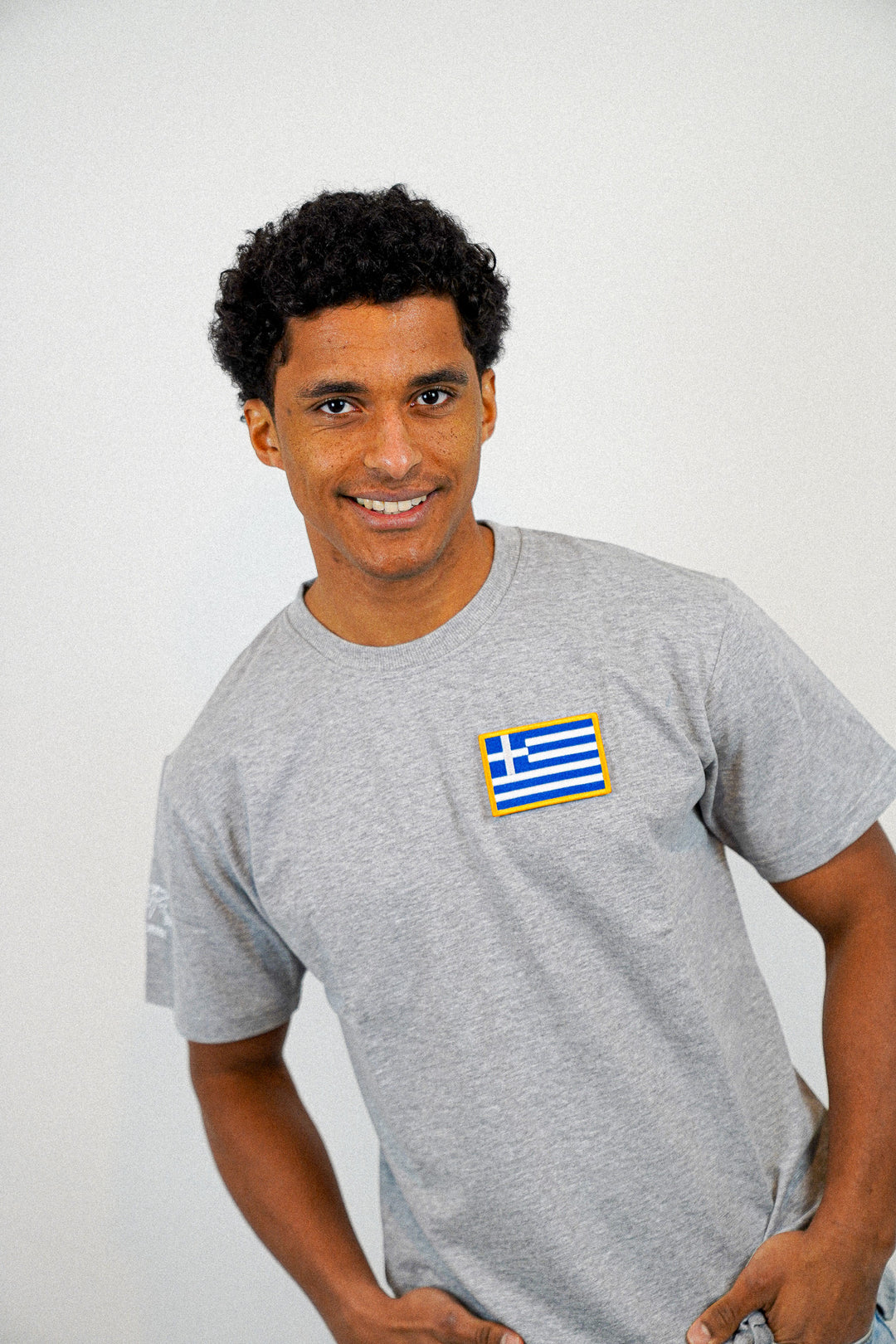 Camiseta de bandera de Grecia