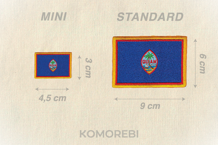 Guam - Gestickte Flagge