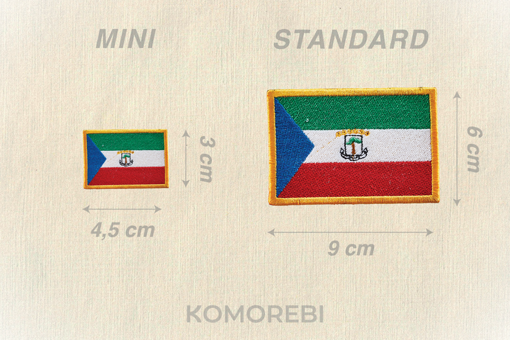 Guinée Équatoriale - Drapeau Brodé