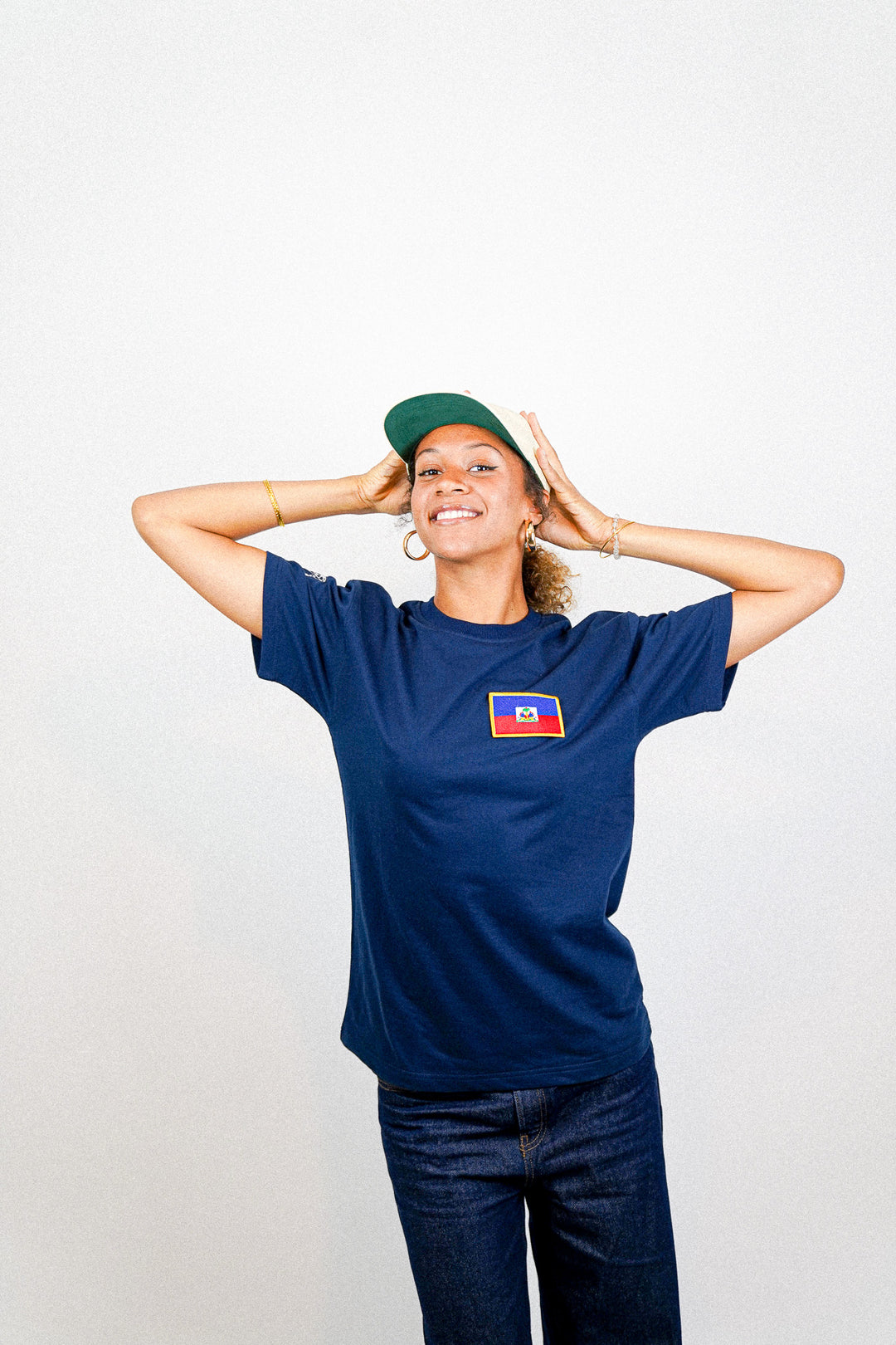 Haïti • T-shirt drapeau