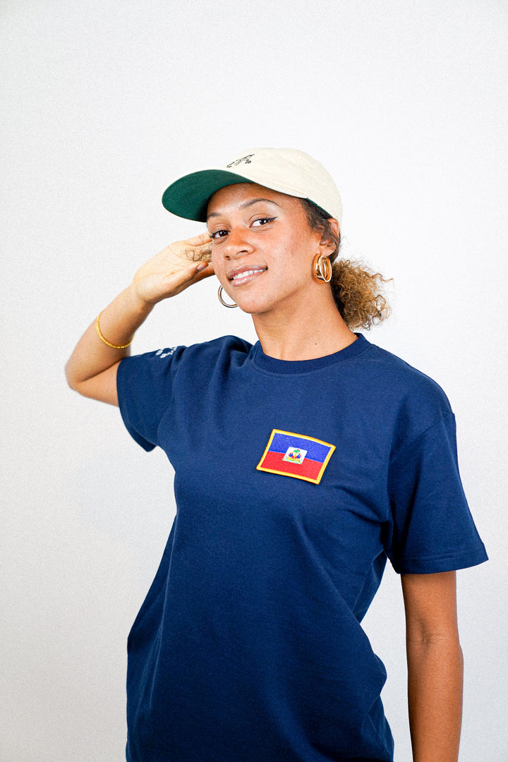 Haïti • T-shirt drapeau