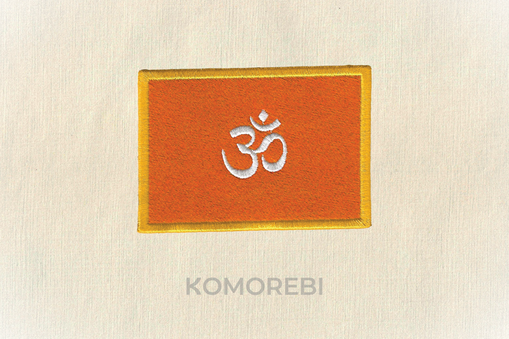 Hindou - Drapeau Brodé
