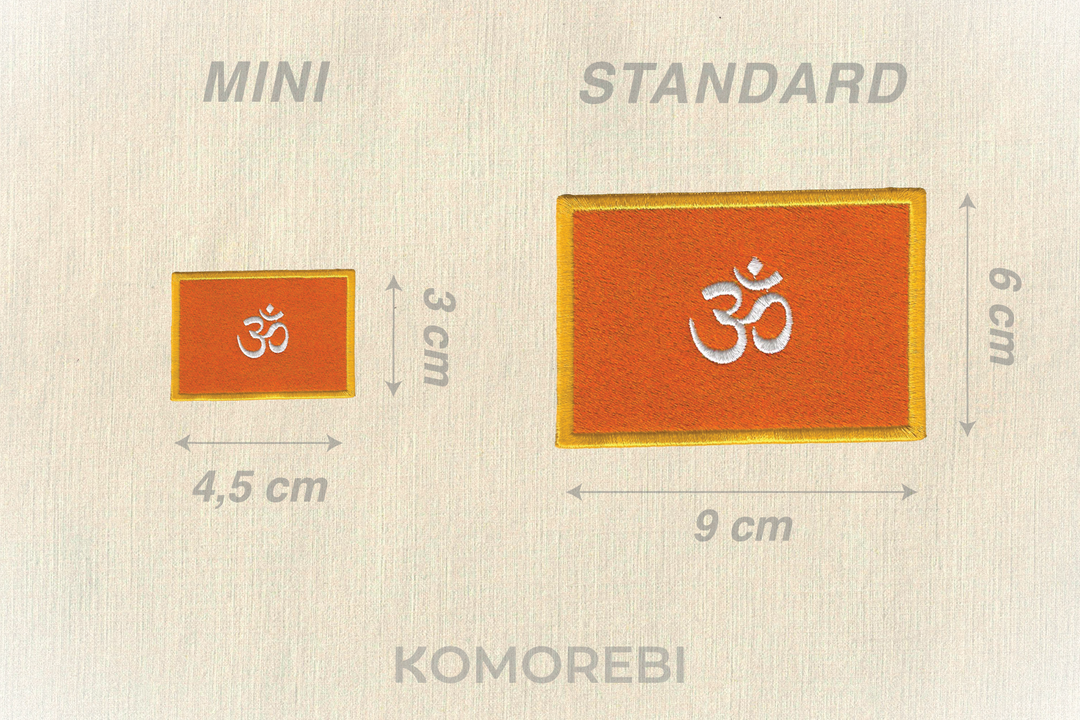 Hindou - Drapeau Brodé
