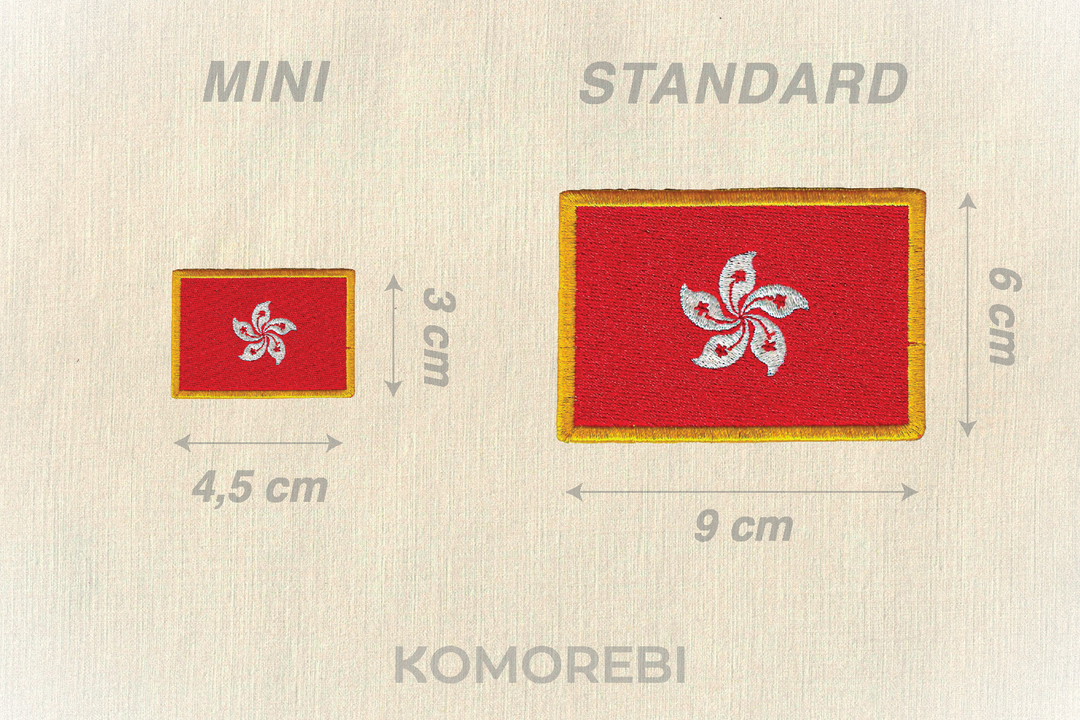 Hong Kong - Drapeau Brodé