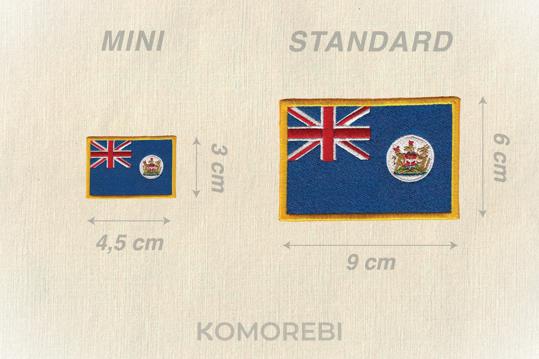 Hongkong (1997) - Gestickter Flaggenbanner