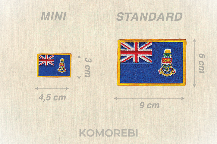 Îles Caïmans - Drapeau Brodé