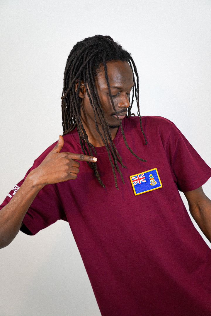 Îles Caïmans • T-Shirt mit Flagge