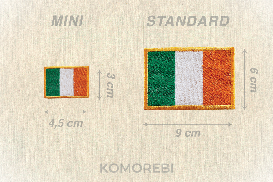 Irlande - Drapeau Brodé