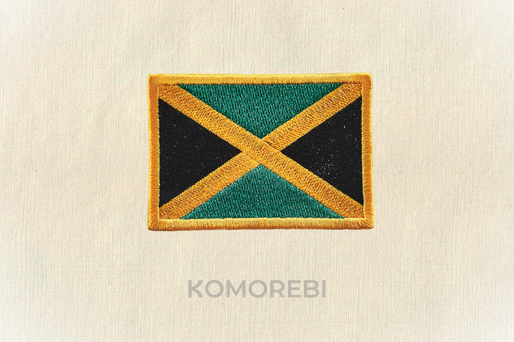 Jamaïque - Drapeau Brodé