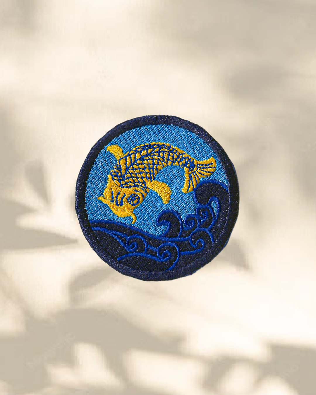 La Légende de la Carpe Koi - Patch Brodé