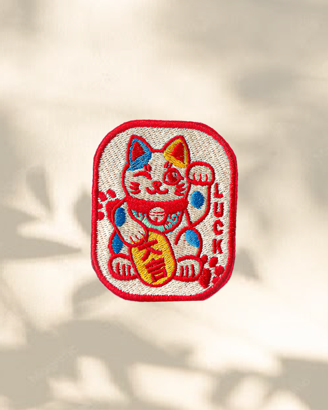 Le Chat Chanceux - Patch Brodé