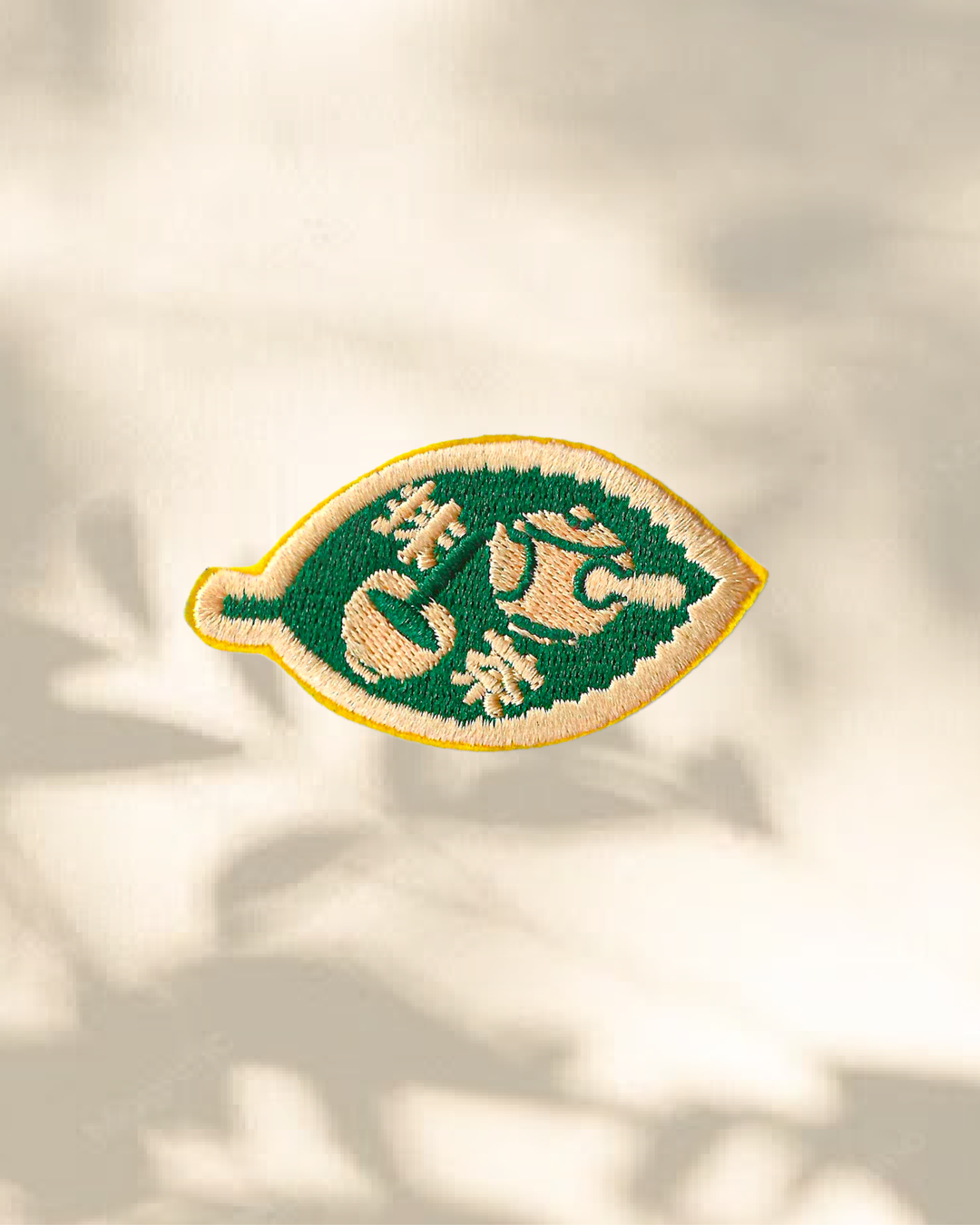 Le Thé Matcha - Patch Brodé