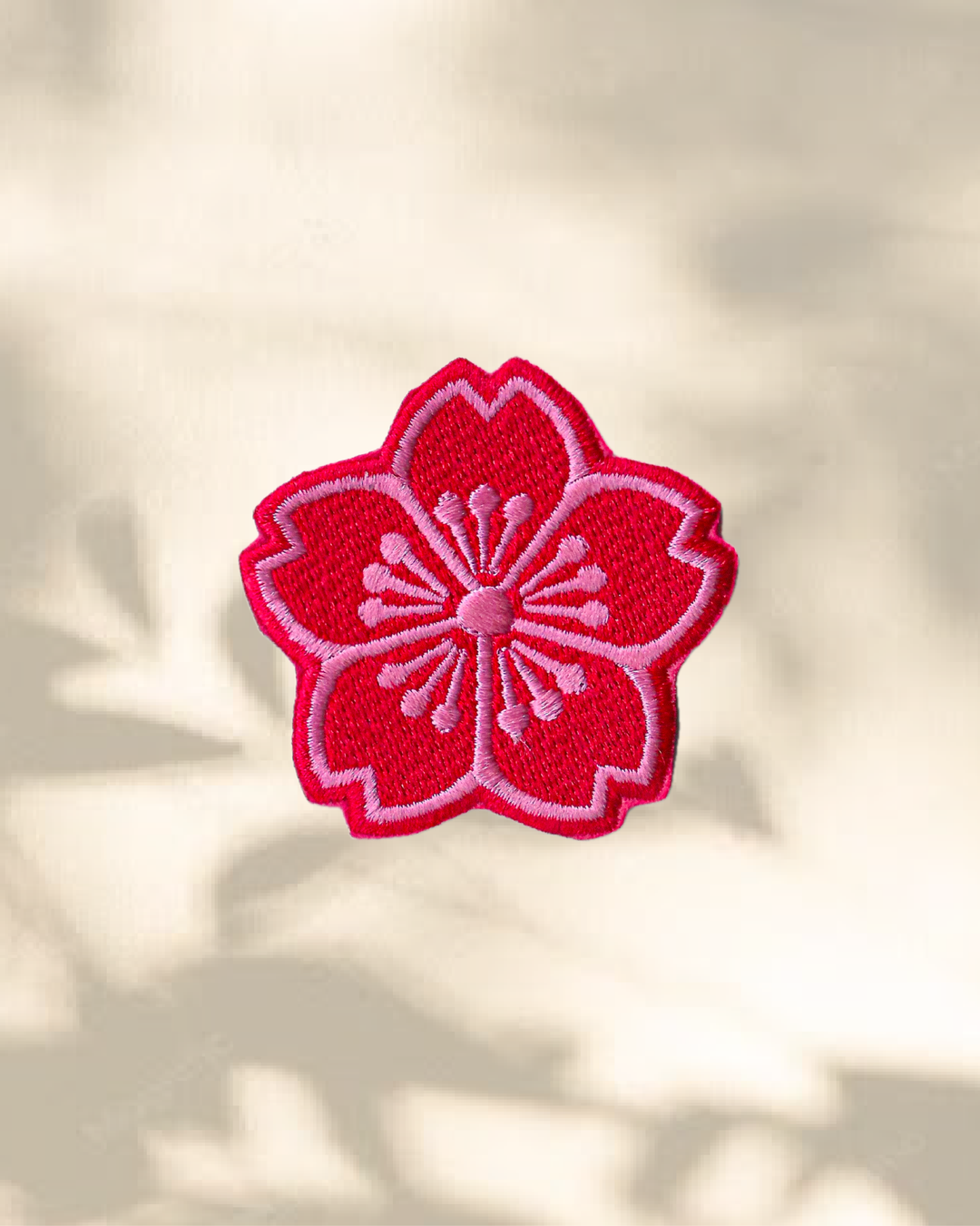 La Fleur de Sakura - Patch Brodé