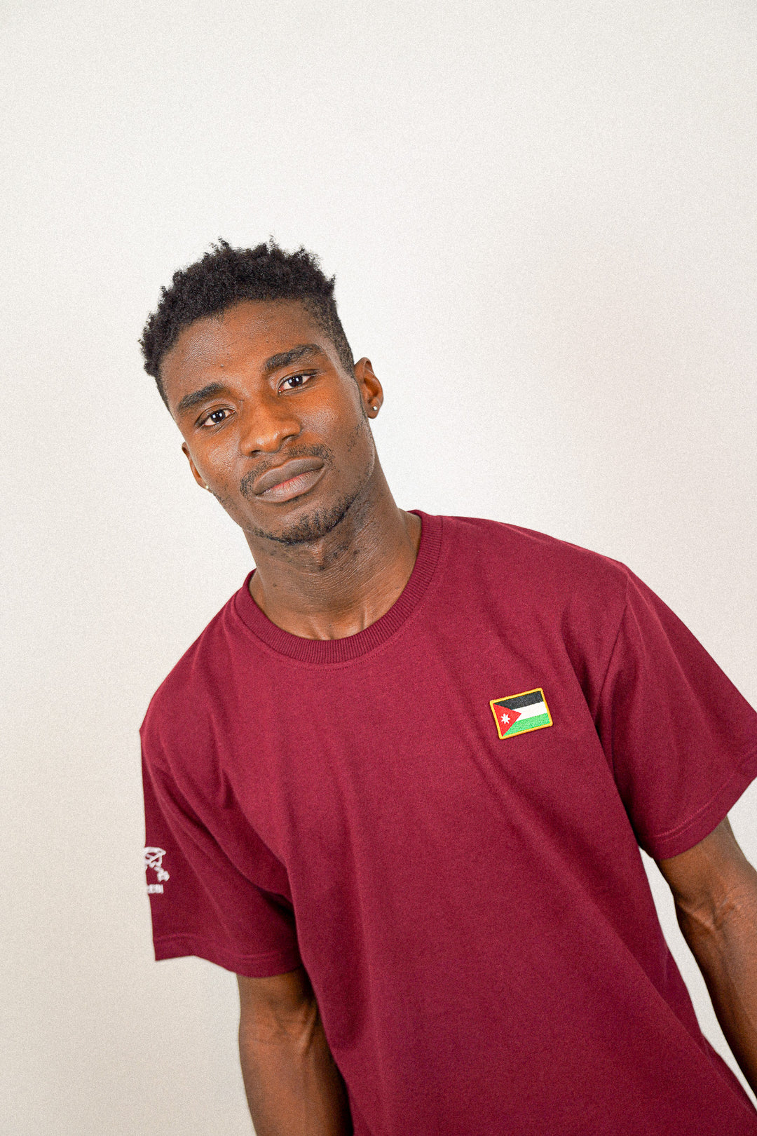 Jordania • Camiseta con bandera