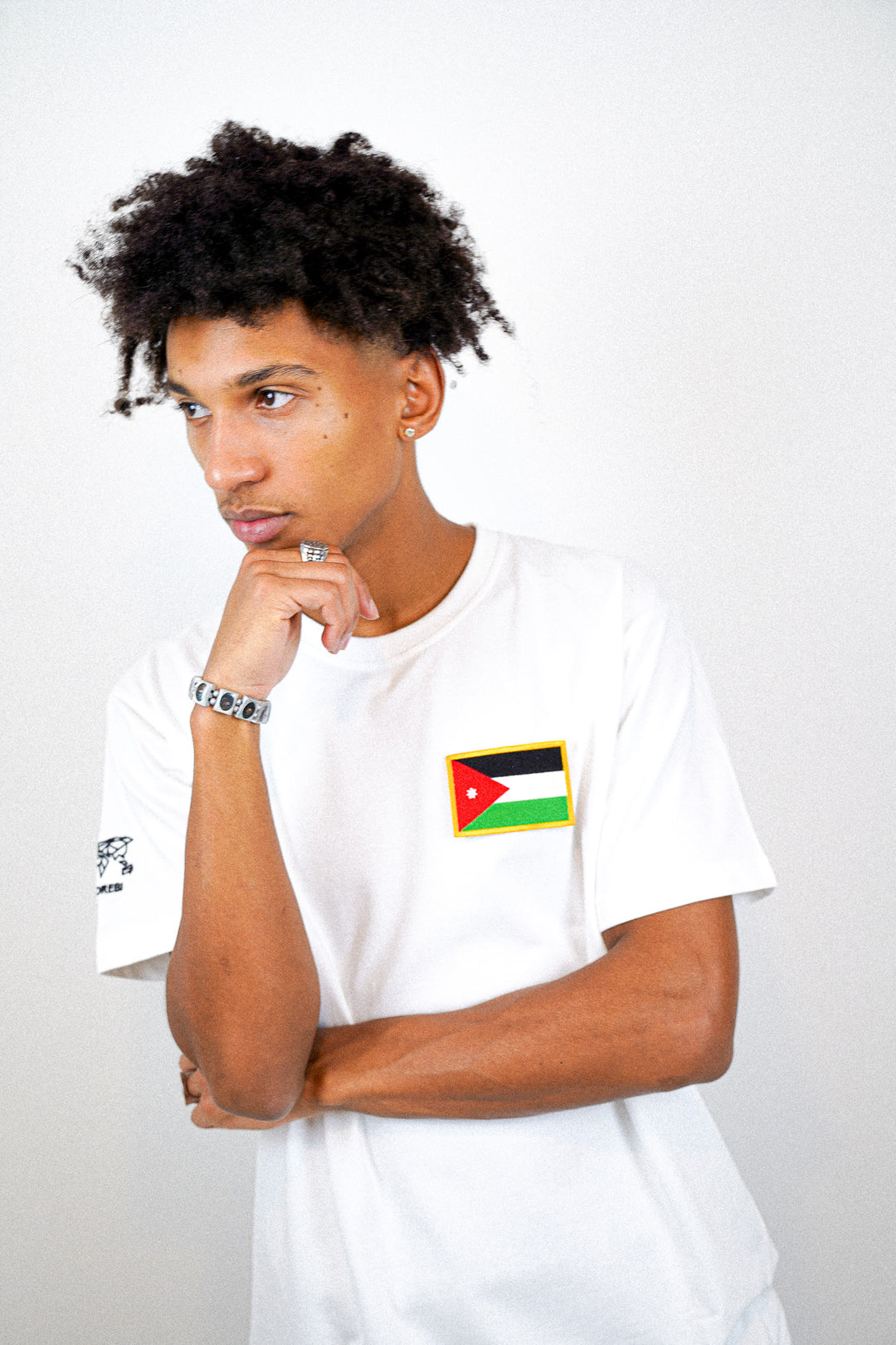 Jordania • Camiseta con bandera