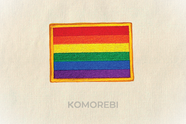 LGBTQ+ - Drapeau Brodé